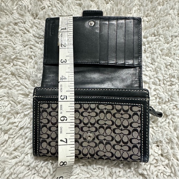 Coach Black and grey  Women's Wallet - Picture 9 of 13